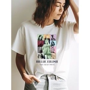 Billie Eilish Happier Than Ever Vintage Tour T-Shirt